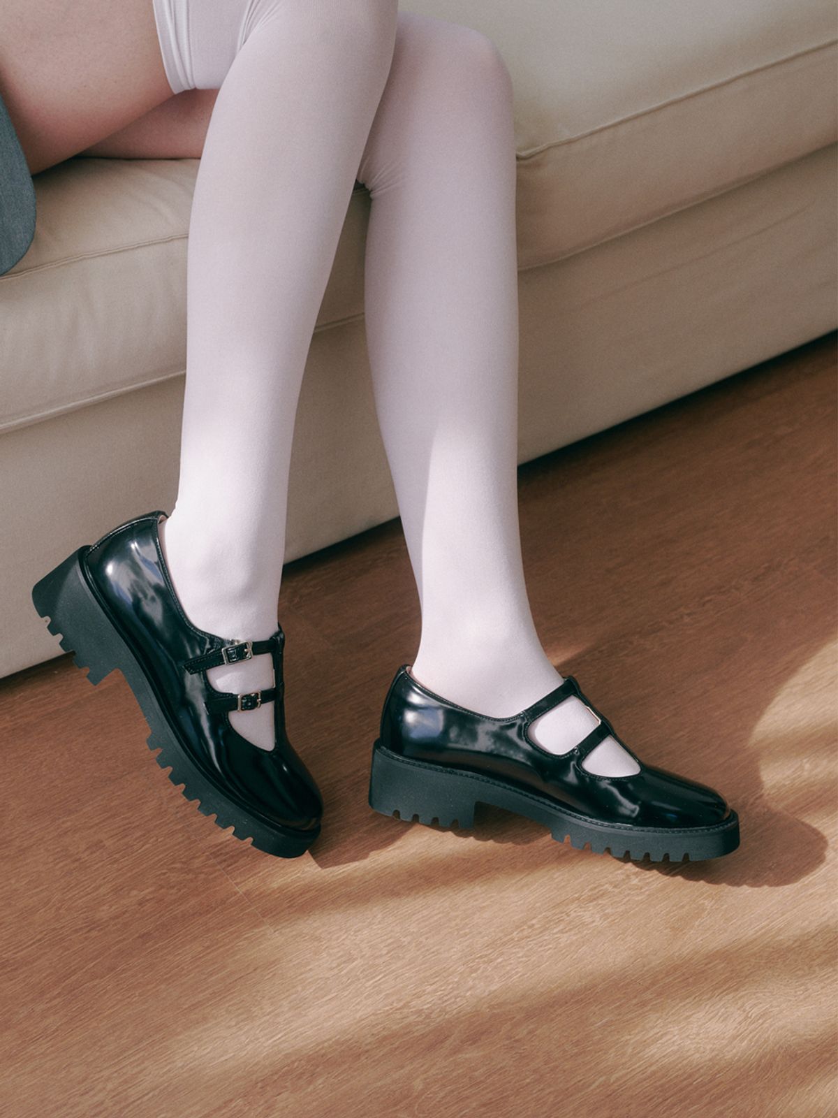 솔트앤초콜릿(SALT AND CHOCOLATE) 티미 스트랩 로퍼 412515003 (5cm)