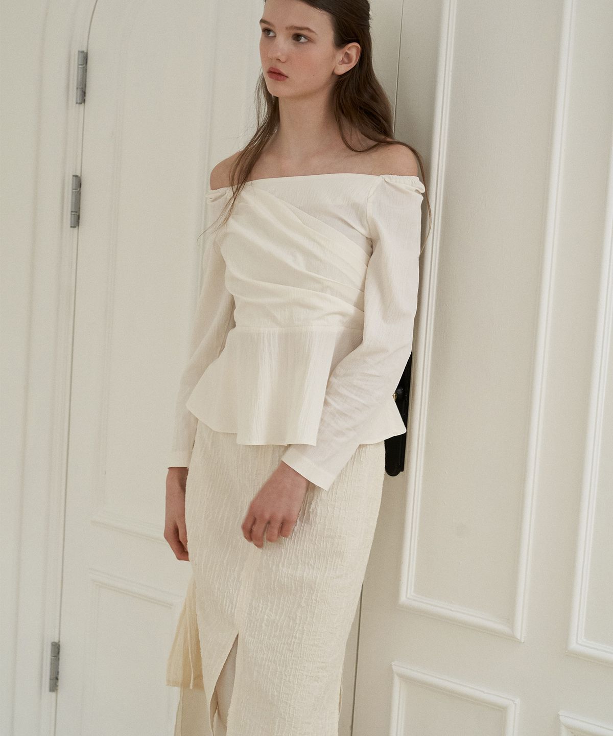 플로브(FLOVE) LAYERD SKIRT(IV)