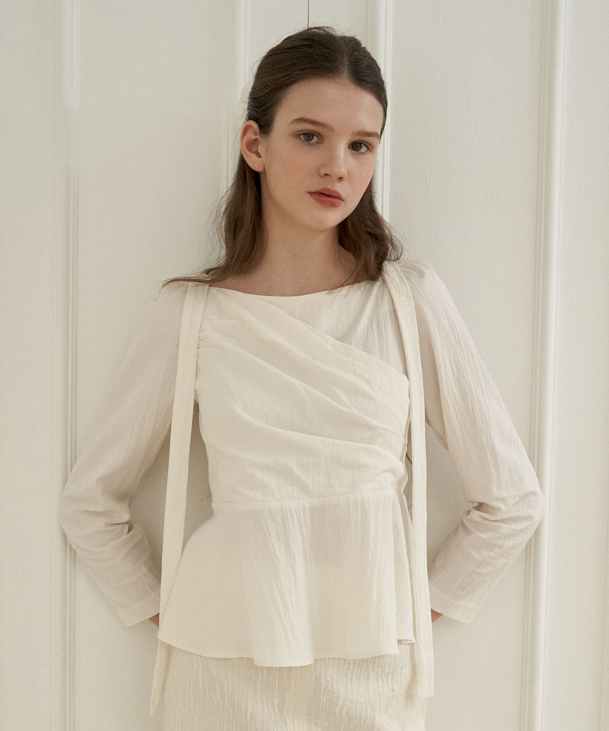 플로브(FLOVE) MUE MUE BLOUSE(YE)