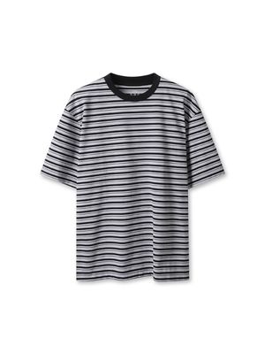 남성) 쿨에어 코튼 스트라이프 반팔 티_MSF2TS1003