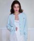 Nickel Round Cardigan [Sky Blue]