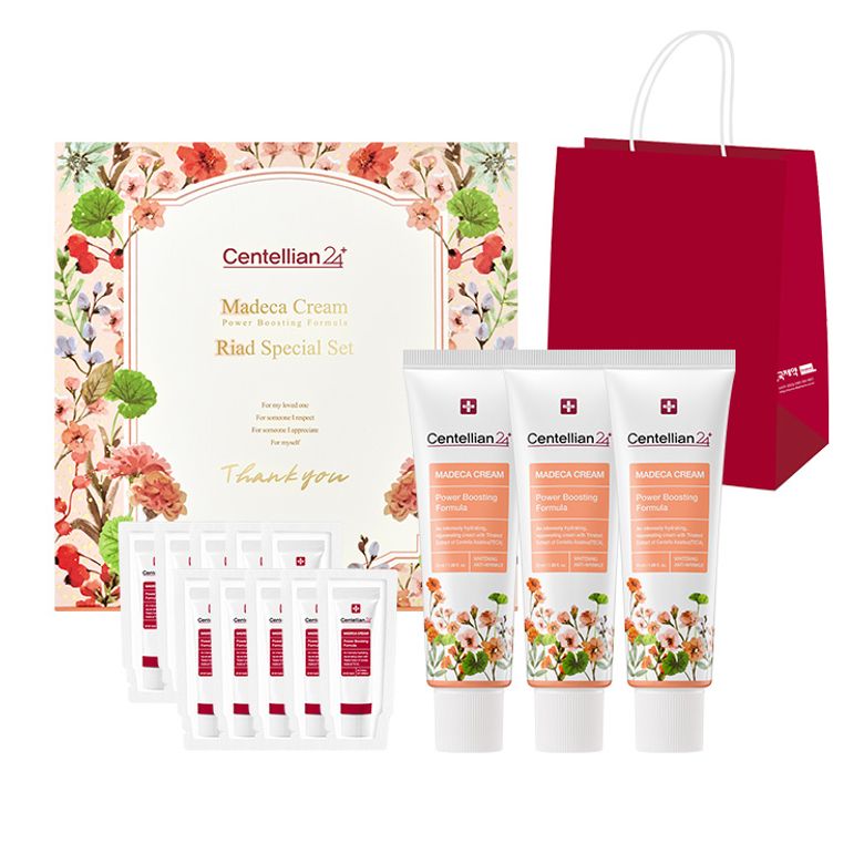 [리미티드에디션] 마데카 크림 파워부스팅 포뮬러 리야드 스페셜 세트 (50ml*3개+10ml+쇼핑백)