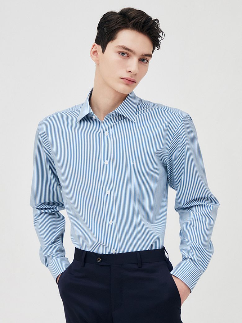 스트라이프 954 컴포터블 셔츠 블루 SE5SM22LS954SBU