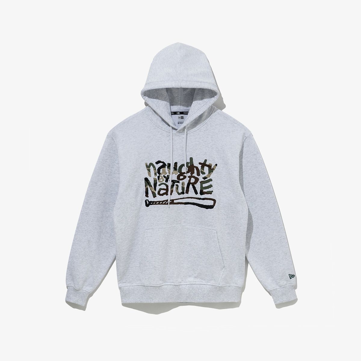 뉴에라(NEW ERA) NAUGHTY BY NATURE X  뉴에라 후드 헤더그레이 14699083
