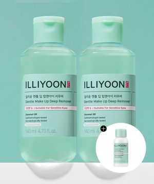 젠틀 딥 립앤아이리무버 140ml 2입+클렌저 30ml 증정