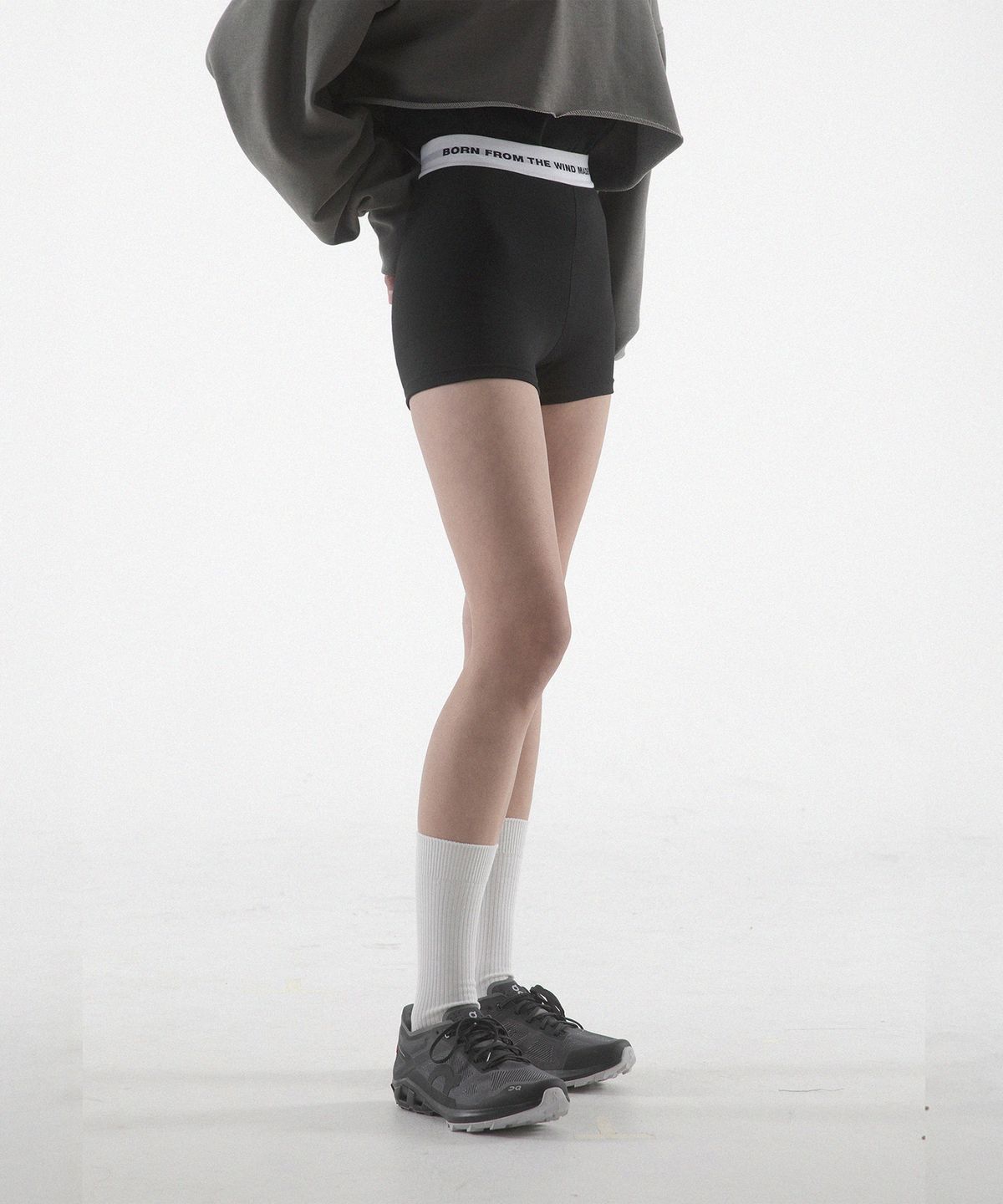 팬쇼(FANSHOW) MWL BIKER SHORTS - BLACK