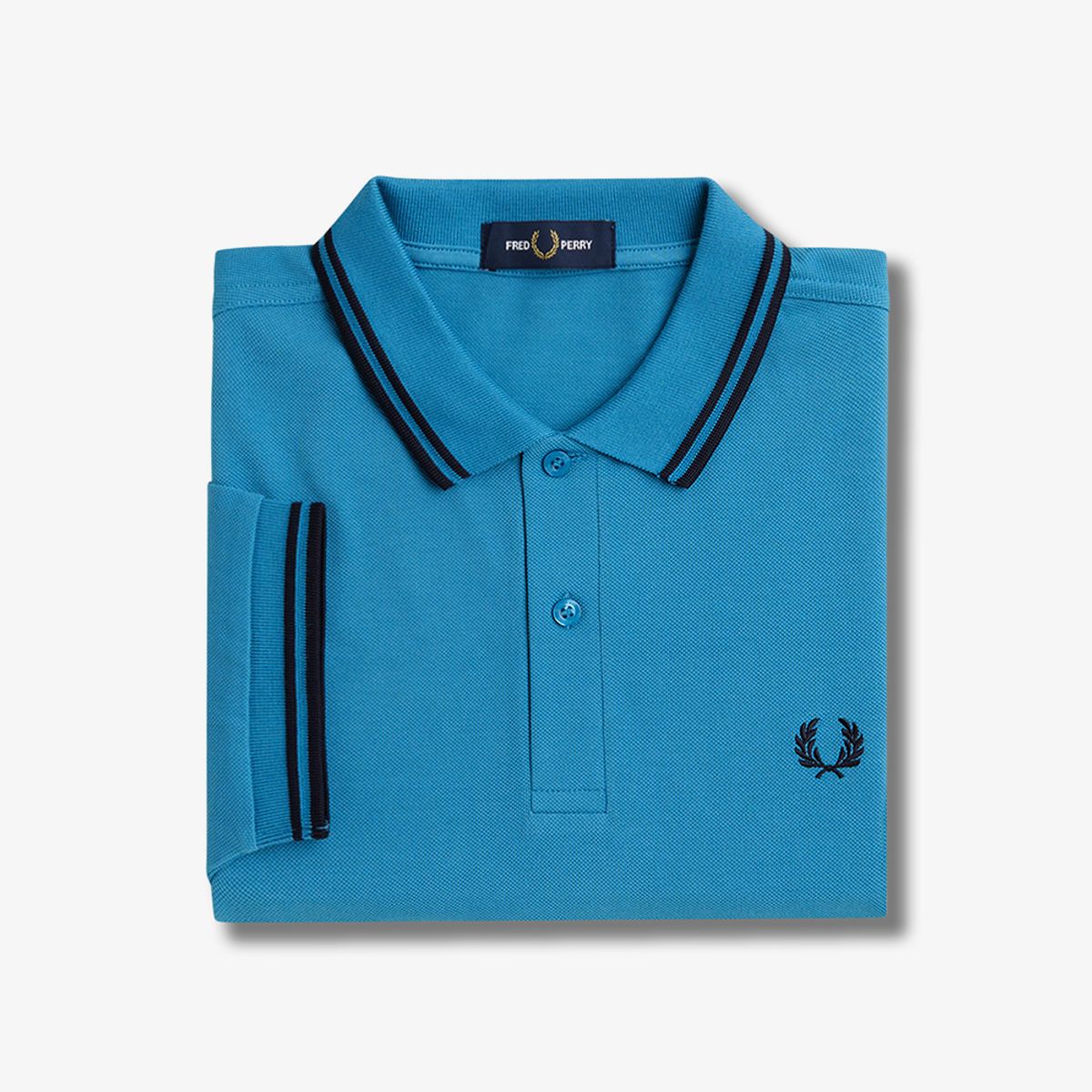프레드페리(FRED PERRY) [M3600] 트윈 팁 프레드페리 셔츠 - 런어웨이베이/네이비 AFPM2413600-V35