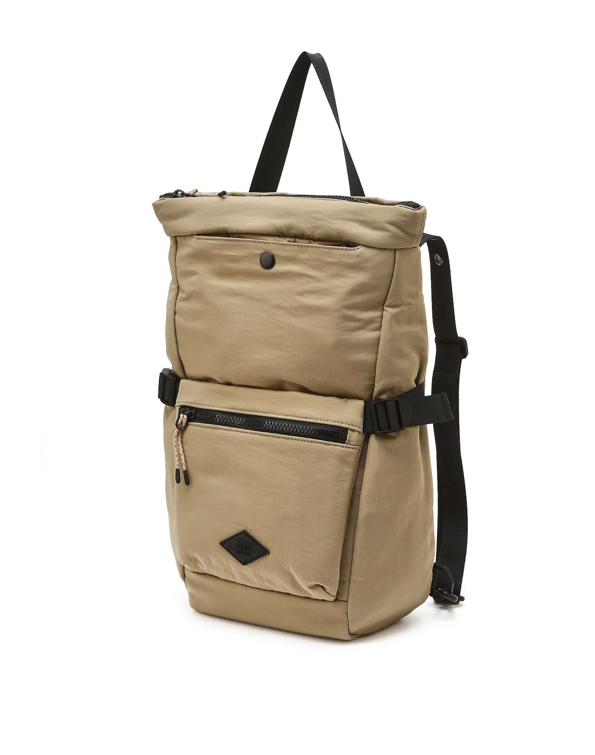 닥스 남성 액세서리(DAKS MEN'S ACCESSORIES) [2WAY백팩][MORGAN] 베이지 나일론 백팩 겸 숄더백 DBBA5EE70I2