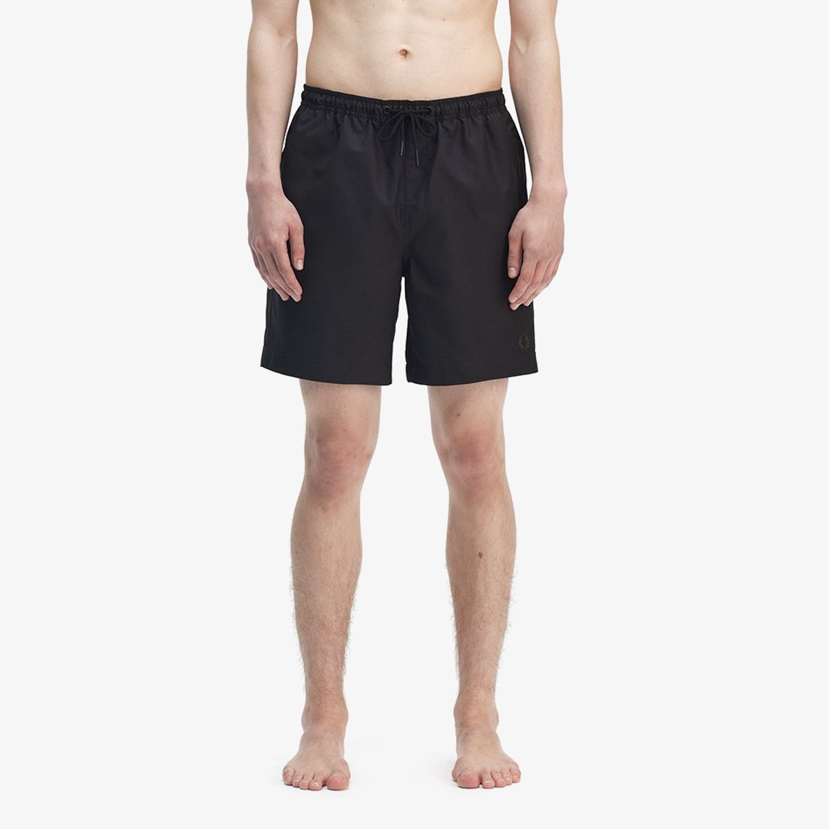 프레드페리(FRED PERRY) [Sport] 클래식 스윔쇼츠 - 블랙/코트그린 AFPM2518508-Y43