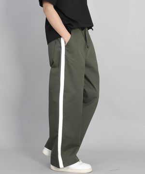 화이트 P라인 EX와이드팬츠 PLW-341 카키