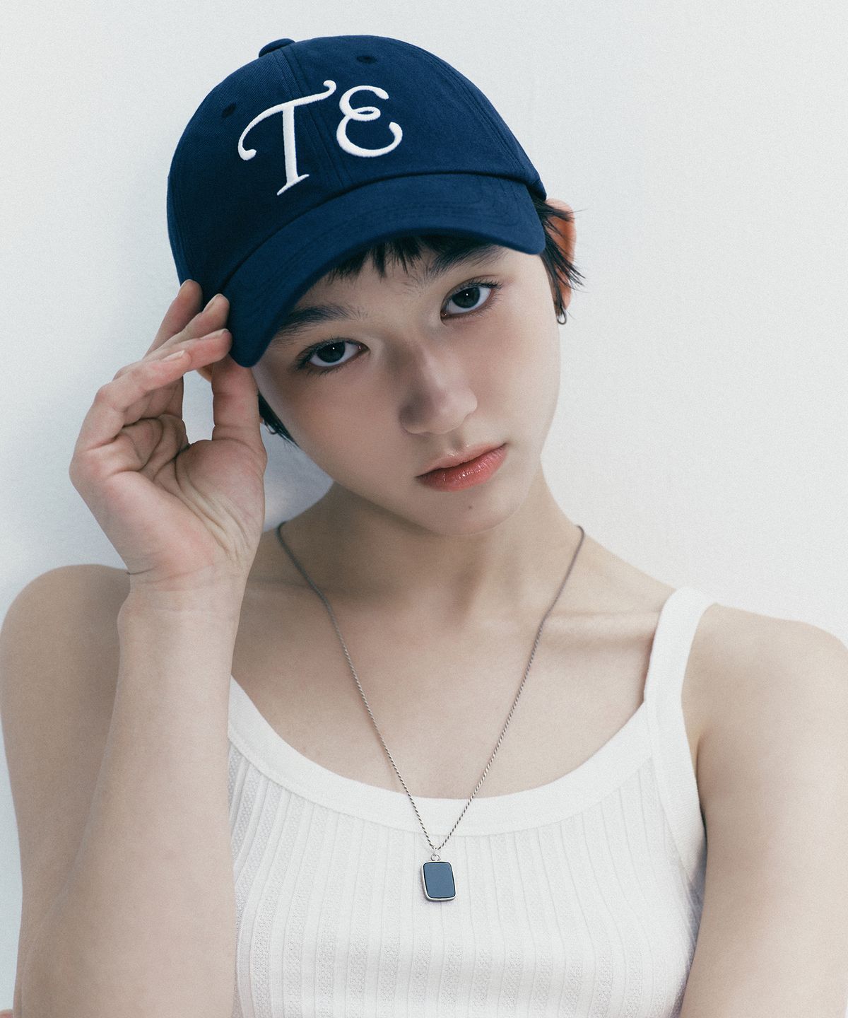 트웬티에잇(TWENTYEIGHT) TE Signature Logo Ballcap [Navy]