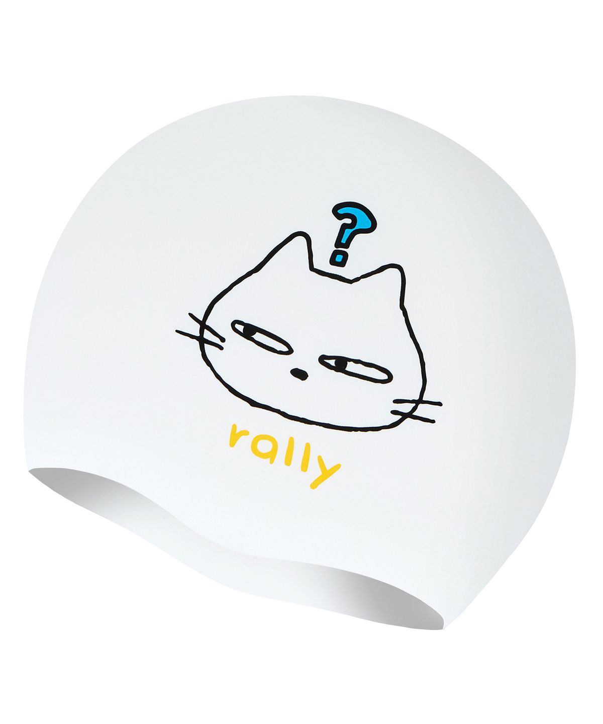 랠리스포츠(RALLY) [PRUC903 WHT] 캣츠 실리콘 수모 화이트
