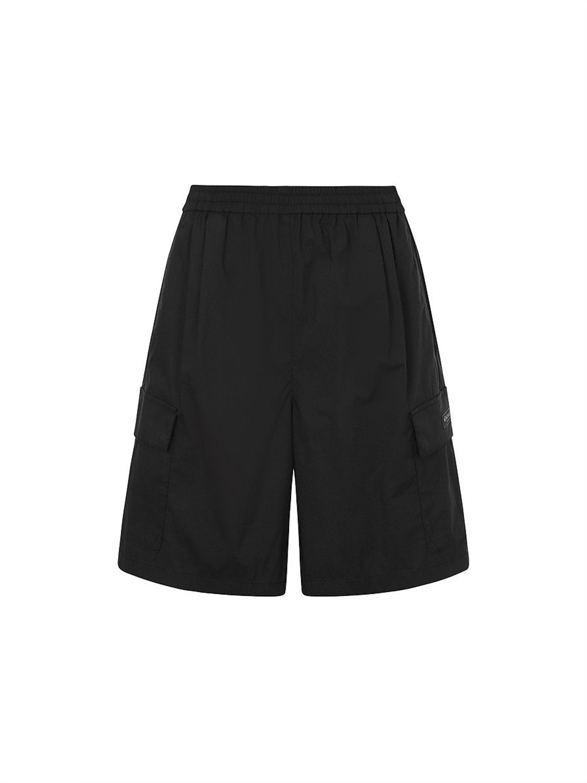 디스커버리 익스페디션(DISCOVERY EXPEDITION) 프레시벤트 여성 코튼 버뮤다 카고쇼츠 (BLACK)