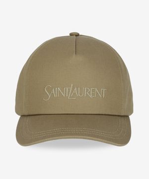 개버딘 로고 자수 볼캡 - 베이지 / 7780633YP199700