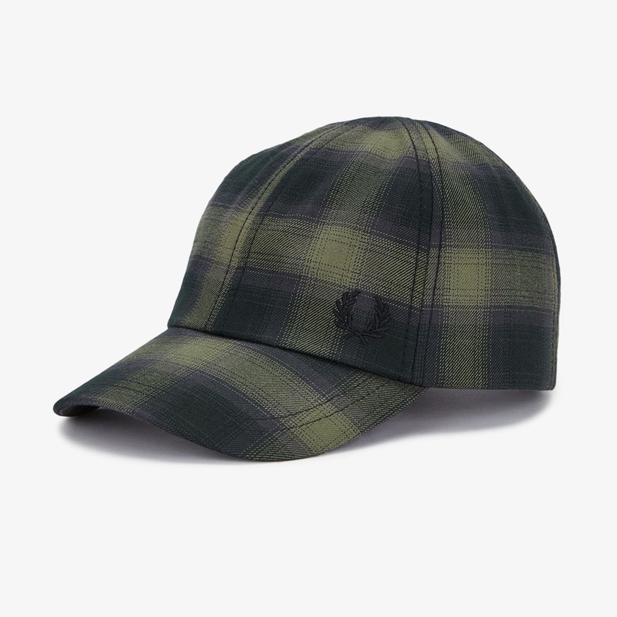 프레드페리(FRED PERRY) 블러 체크 캡 - LW그린 CFPU2438669-X21