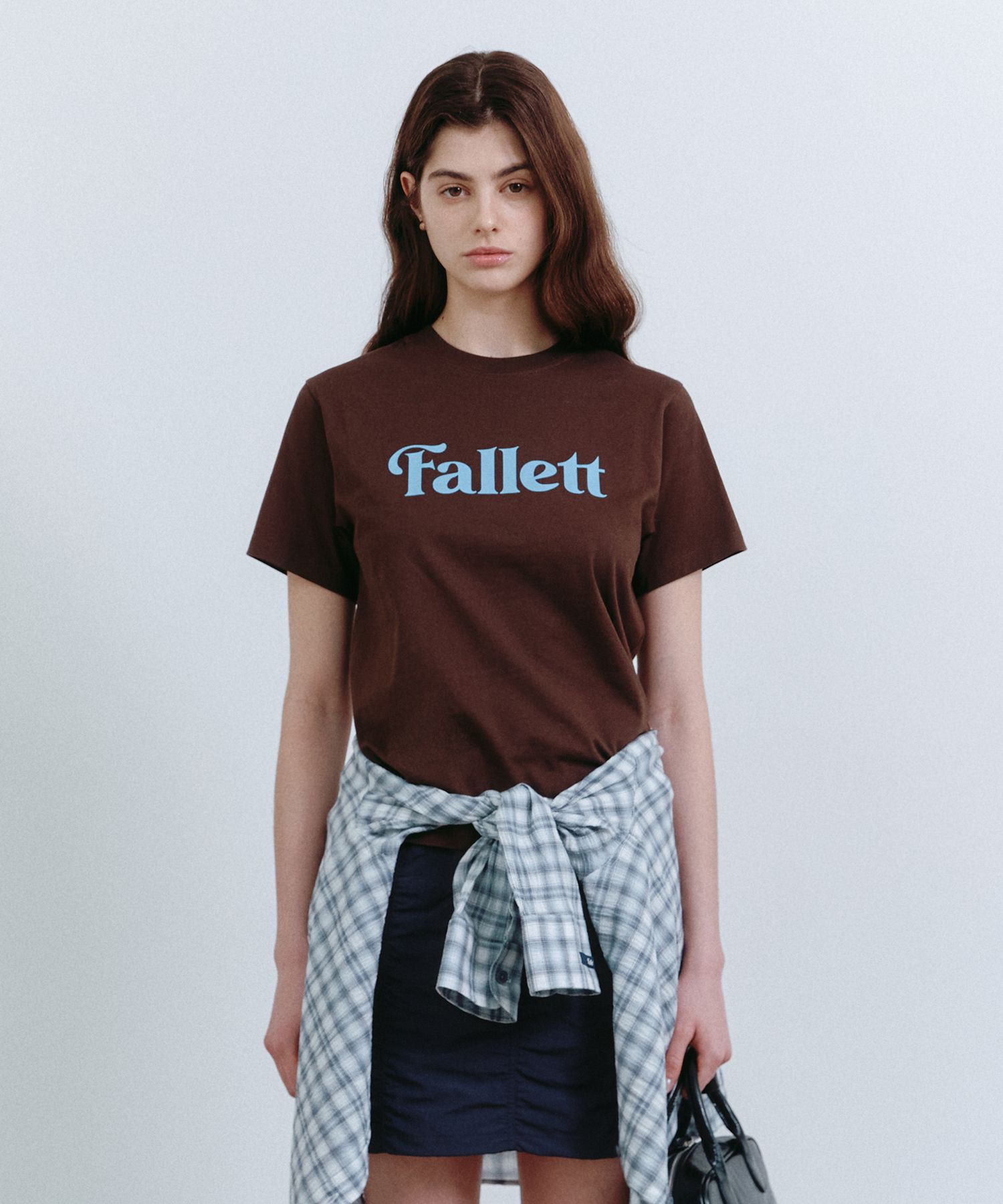 【FALLETT】Story logo short sleeve t-shirt★送料・関税込 MUSINSA公式 | FALLETT Story Logo Essential Short Sleeve T