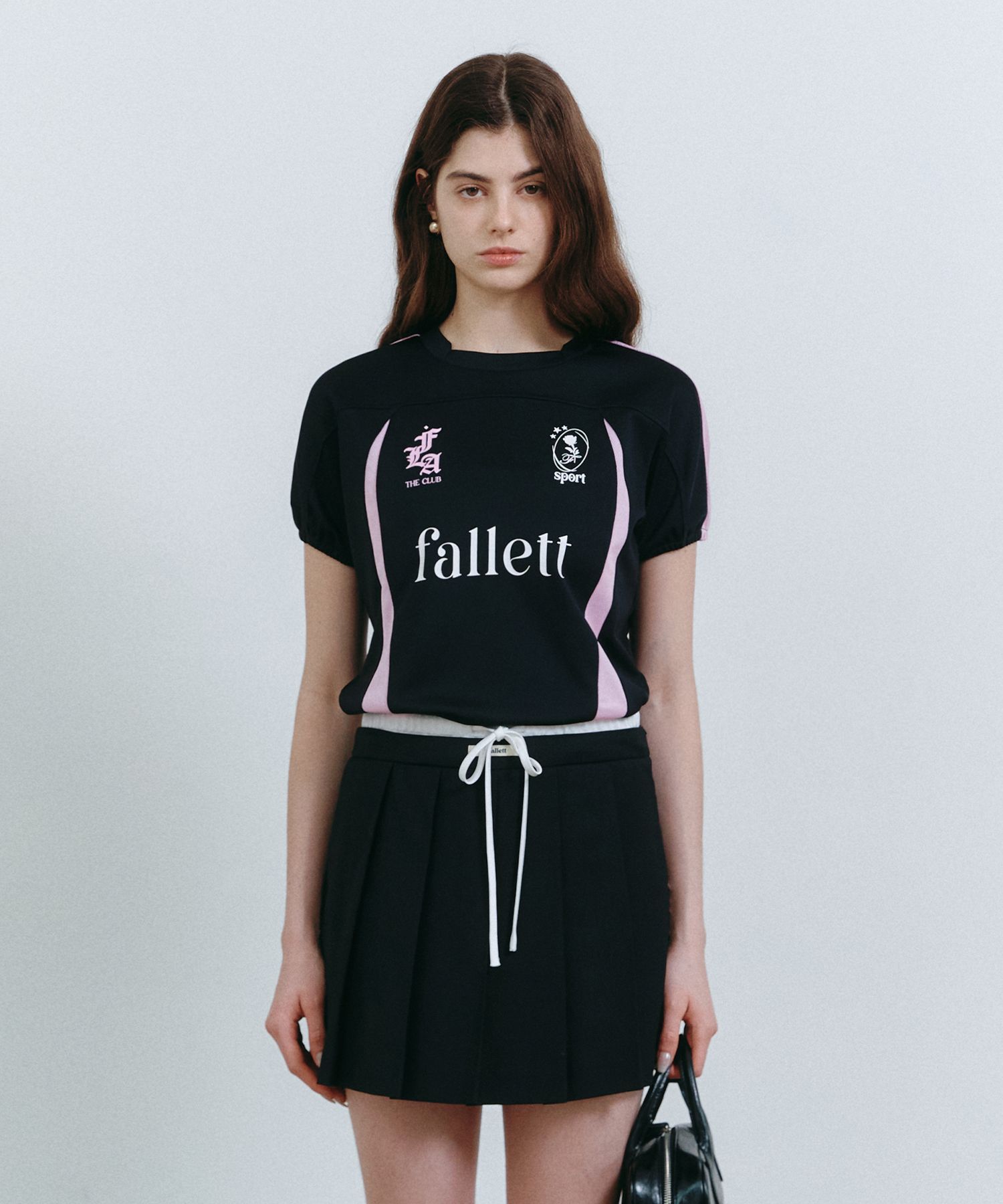 ● FALLETT ● SPORTS FOOTBALL SHORT SLEEVE TEE MUSINSA | FALLETT Sports Football Short Sleeve T-Shirt Black