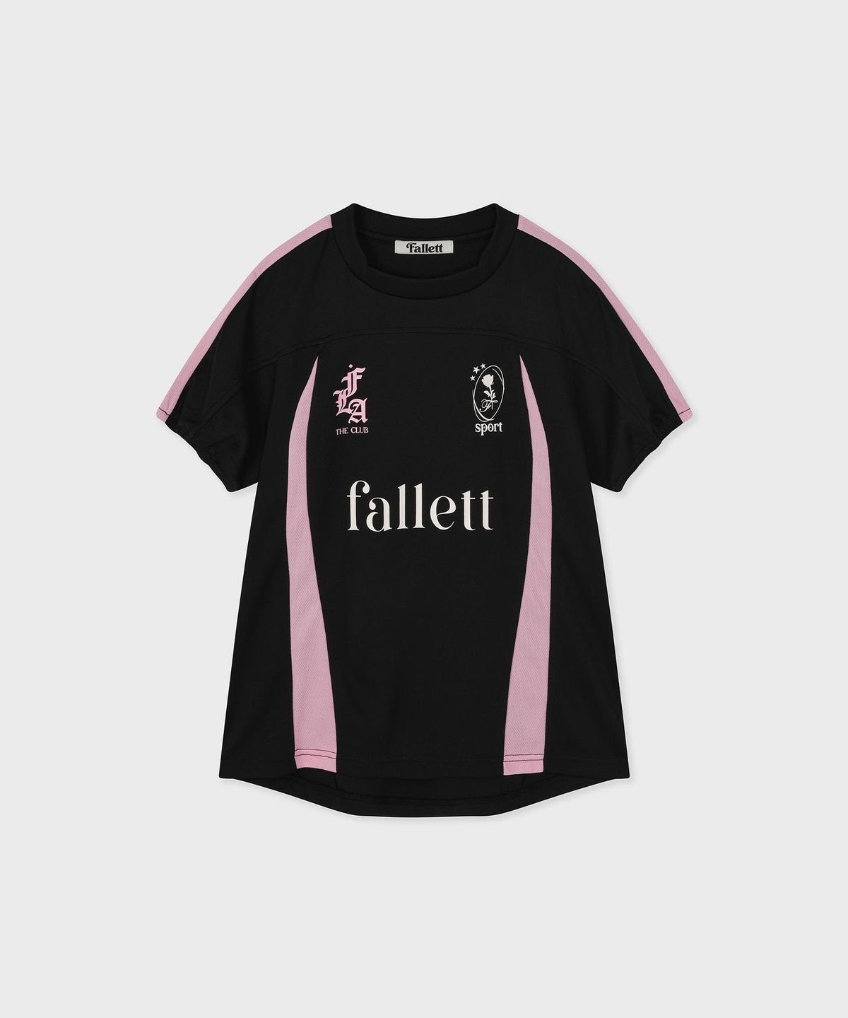 팔렛(FALLETT) 스포츠 풋볼 반팔티 블랙
