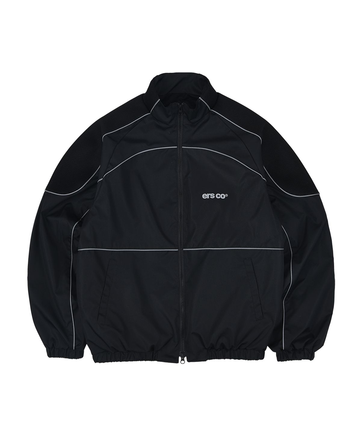 이알에스코(ERSCO) 파이핑 에어 자켓_블랙