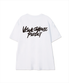 그래피티 로고 반팔 티셔츠 화이트