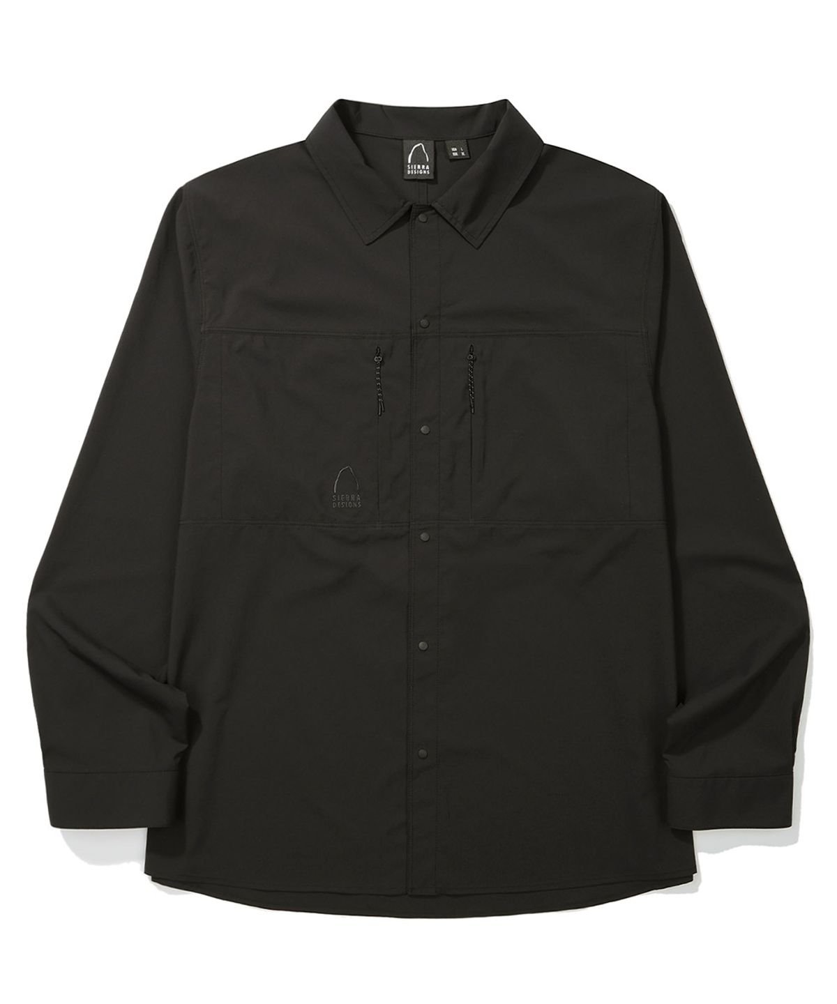 시에라디자인(SIERRA DESIGNS) 루센(LUTSEN) 윈드쉘 셔츠 자켓 BLACK