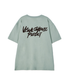 그래피티 로고 반팔 티셔츠 민트