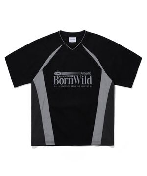 스피드레이서 레글런 티셔츠_블랙