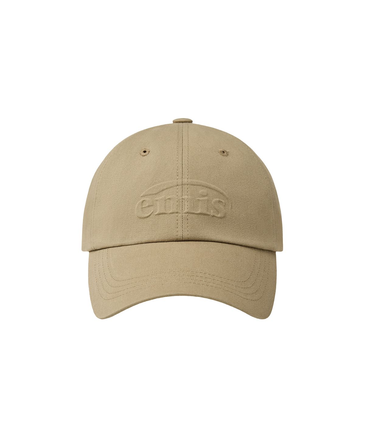 이미스(EMIS) EMBOSSING LOGO BALL CAP-BEIGE