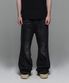 Cat mustache dart bootcut denim PT black