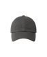 EMBOSSING LOGO BALL CAP-CHARCOAL