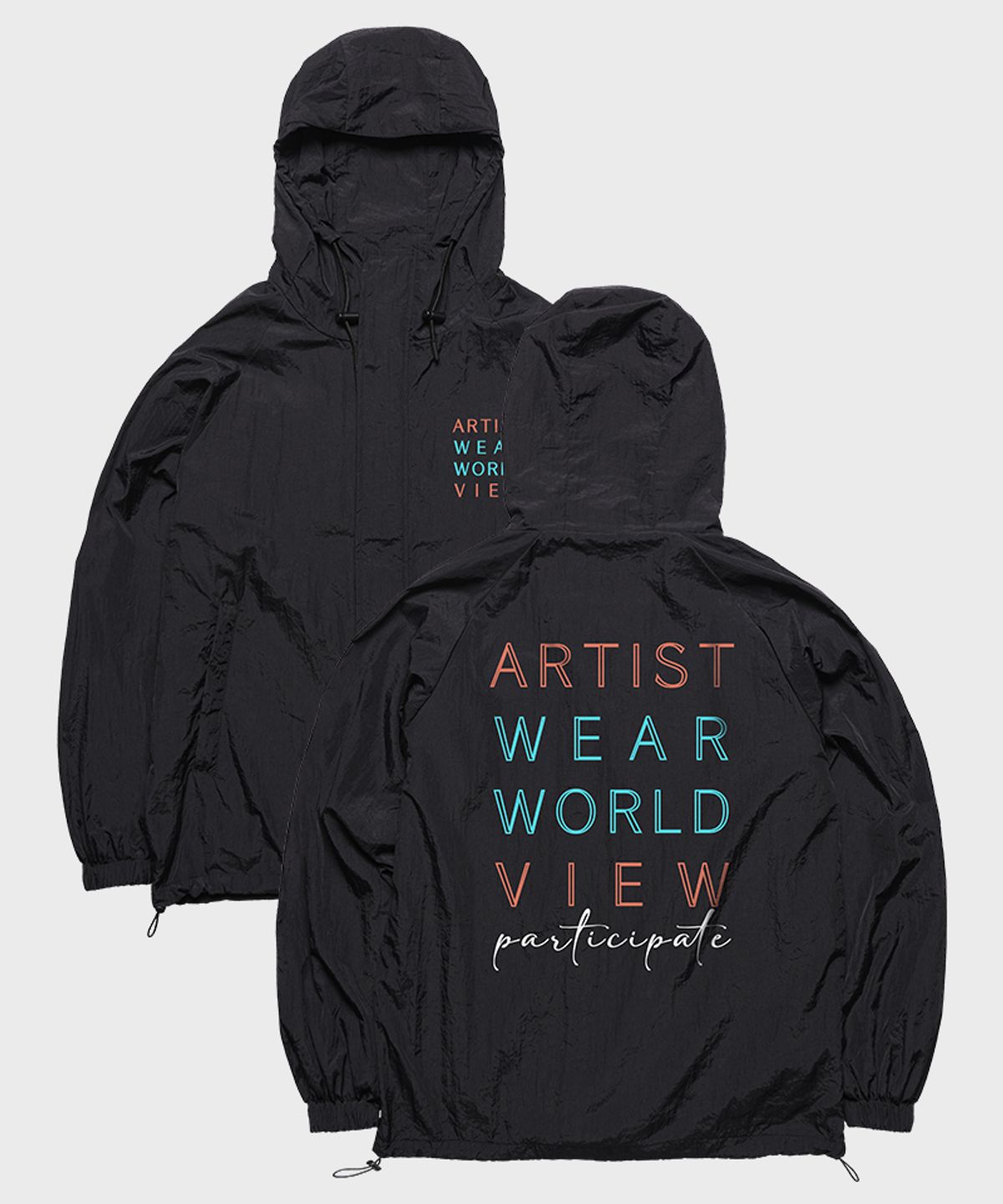 아티스트웨어(ARTISTWEAR) [ATW] 월드뷰 후드 바람막이