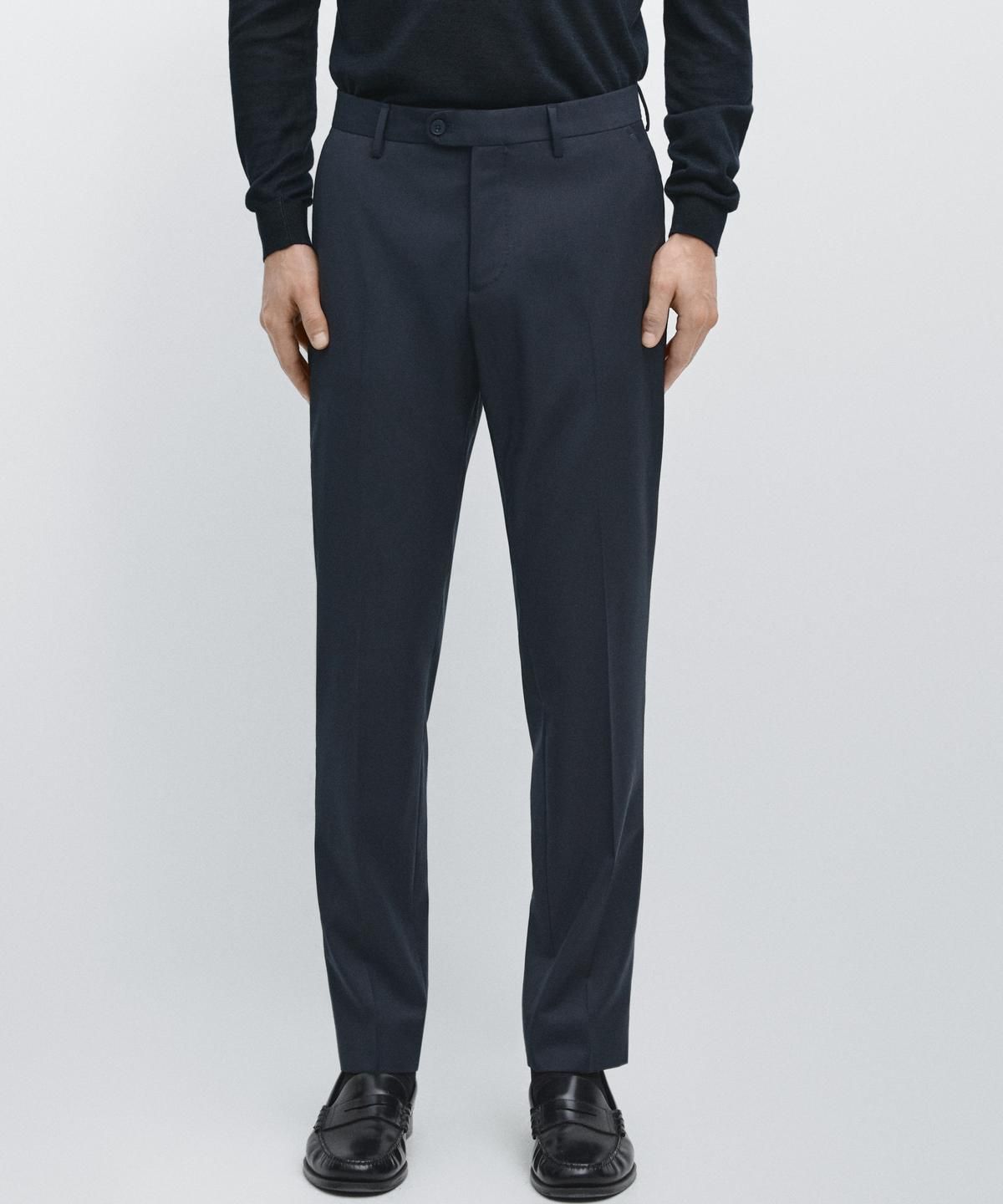 마시모두띠(MASSIMO DUTTI) 콜드 울 수트 팬츠