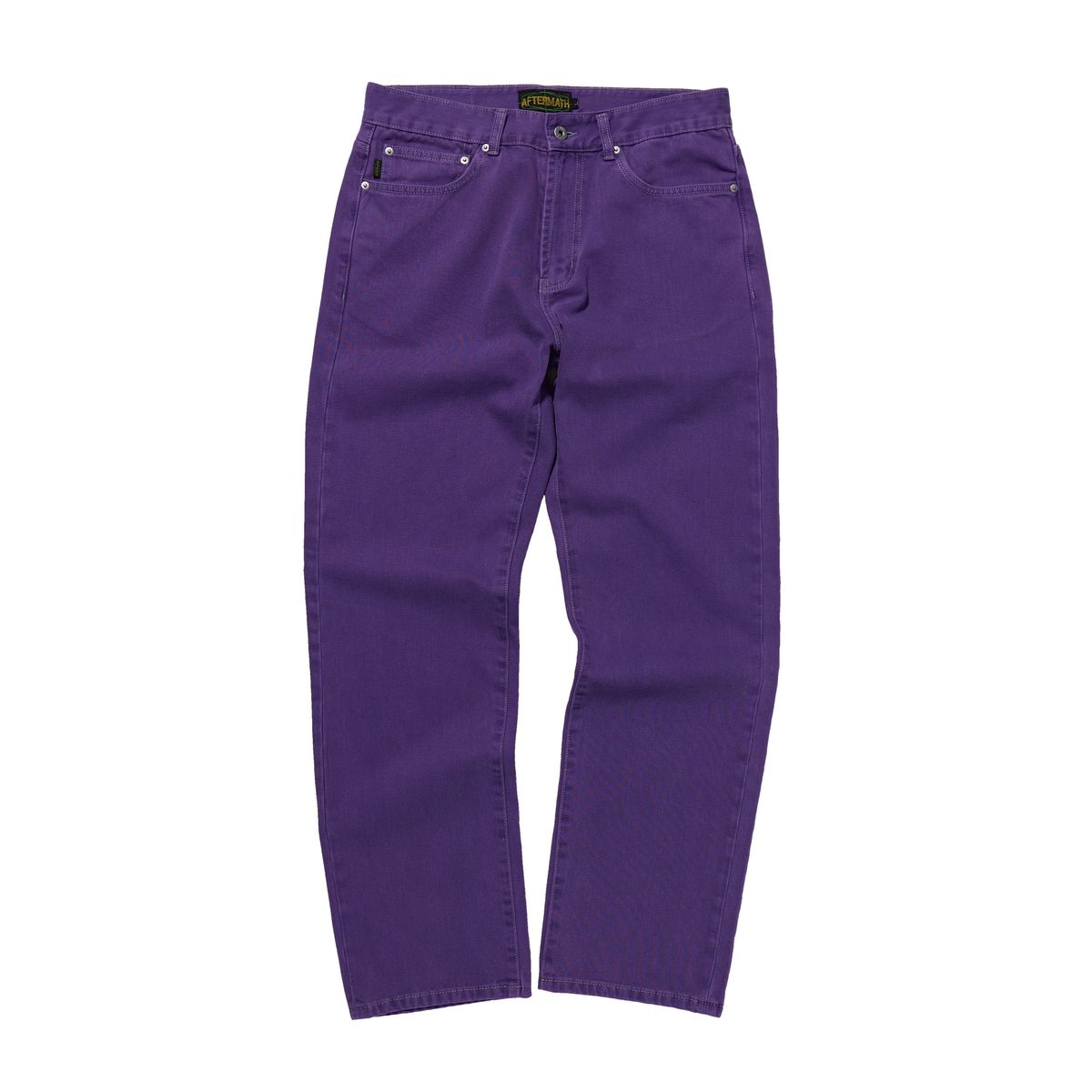 애프터매스(AFTERMATH) PIG DYED DENIM JEANS (PURPLE)