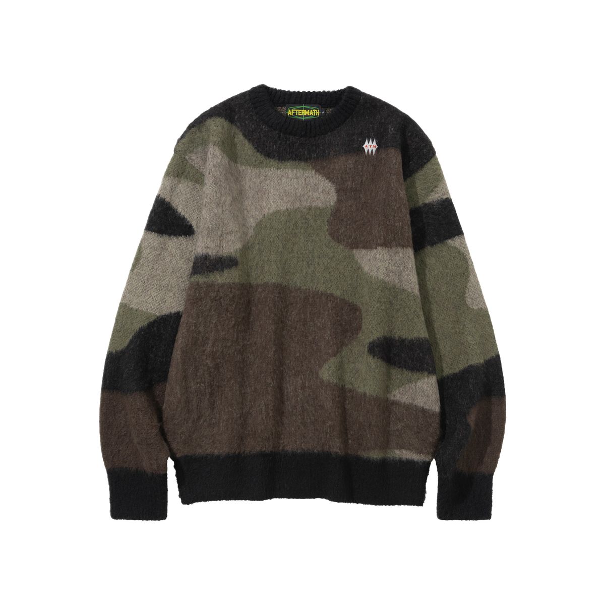 애프터매스(AFTERMATH) WOODLAND MOHAIR KNIT (WOODLAND)
