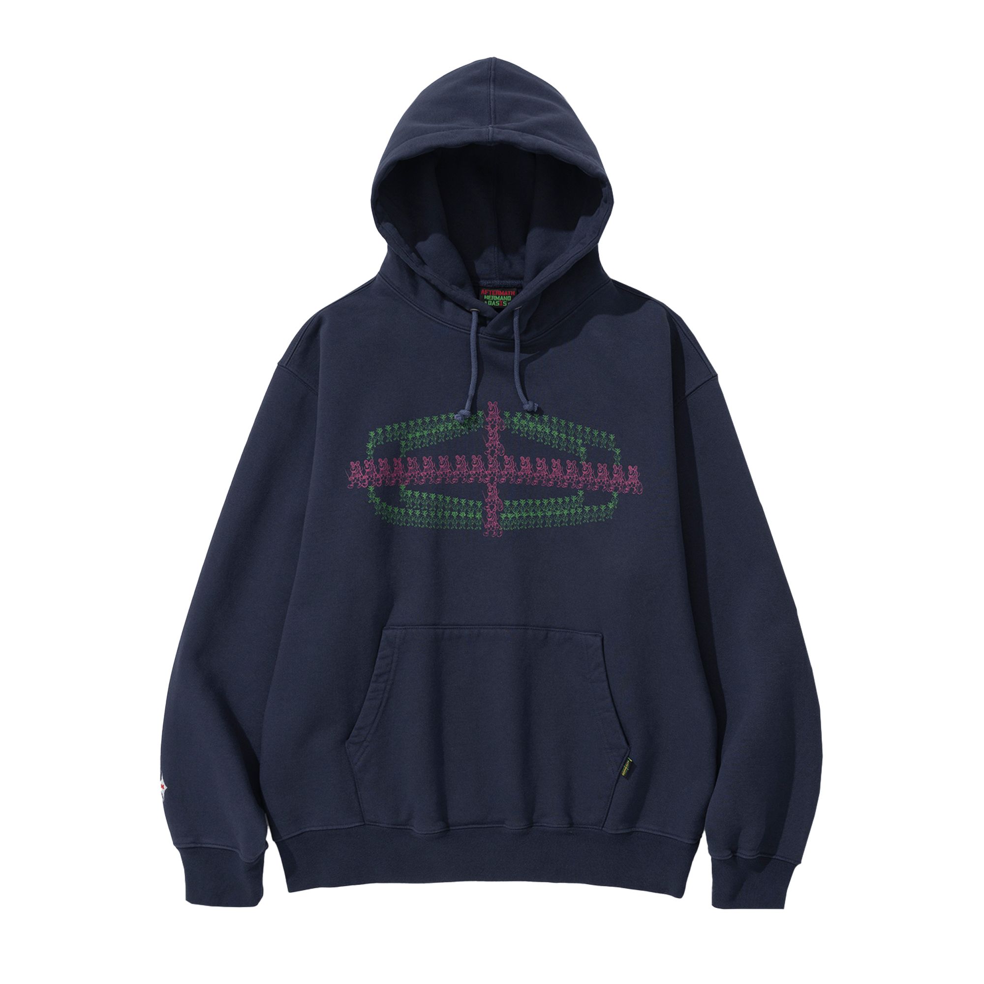 MUSINSA | Aftermath DEAD CAT HOODIE (NAVY)
