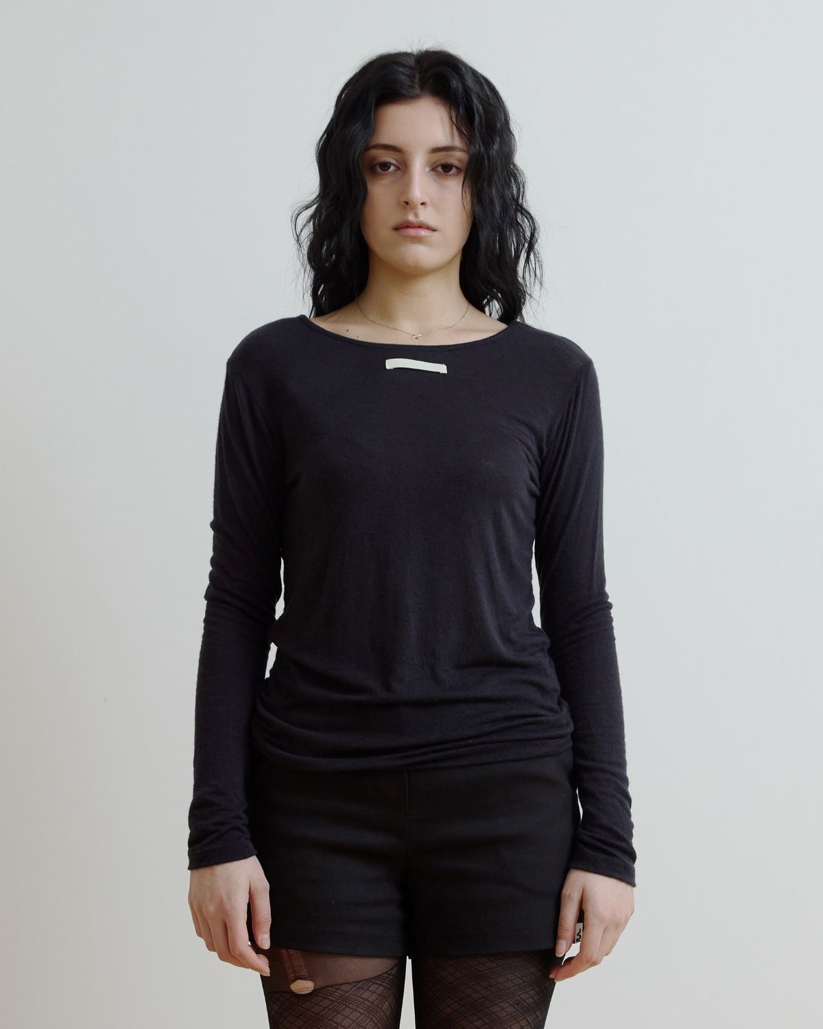 미와이후(MIYHOO) OHA BASIC TEE (BLACK)