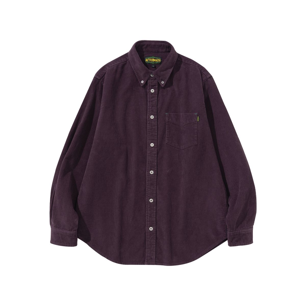 애프터매스(AFTERMATH) CORDUROY SHIRT (PURPLE)