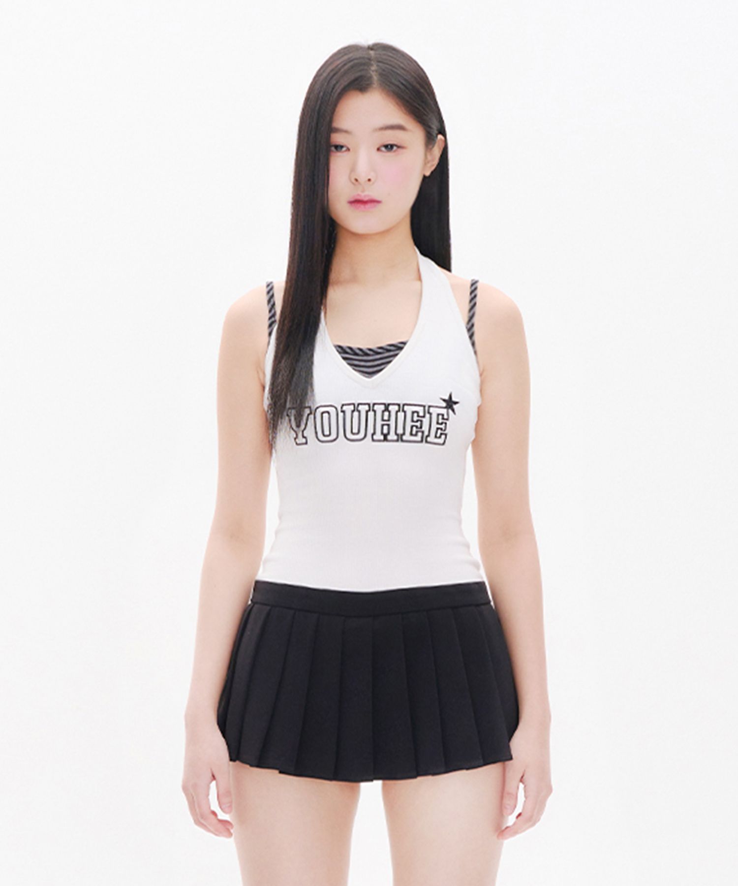 ★YOUHEE★YOUHEE PLEATS MINI DRESS MUSINSA | YOUHEE YOUHEE PLEATS MINI DRESS WHITE