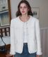 Glory Wool Tweed Jacket [Ivory]