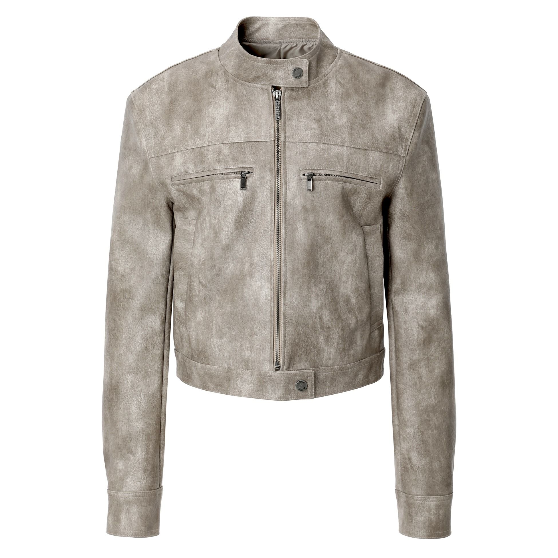 ★送料/関税無料★ ●KHAKIPOINT● Racing Leather Jacket MUSINSA公式 | KHAKIPOINT Racing Leather Jacket (beige)