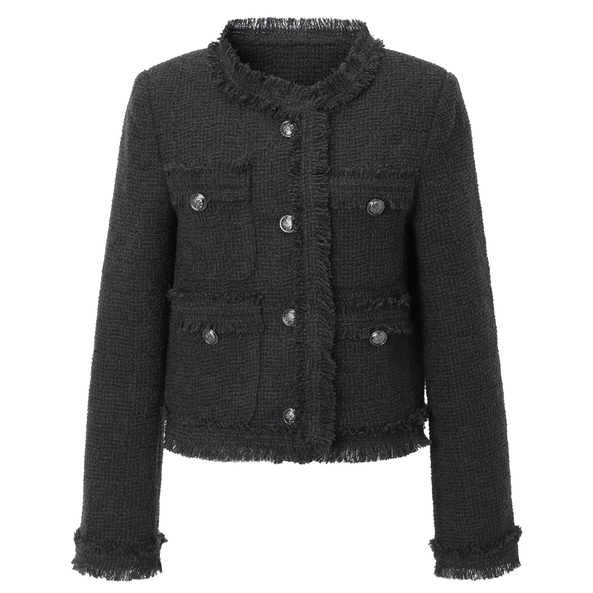 【KHAKIPOINT】Antique Tweed Jacket (black) MUSINSA | KHAKIPOINT Antique Tweed Jacket (black)