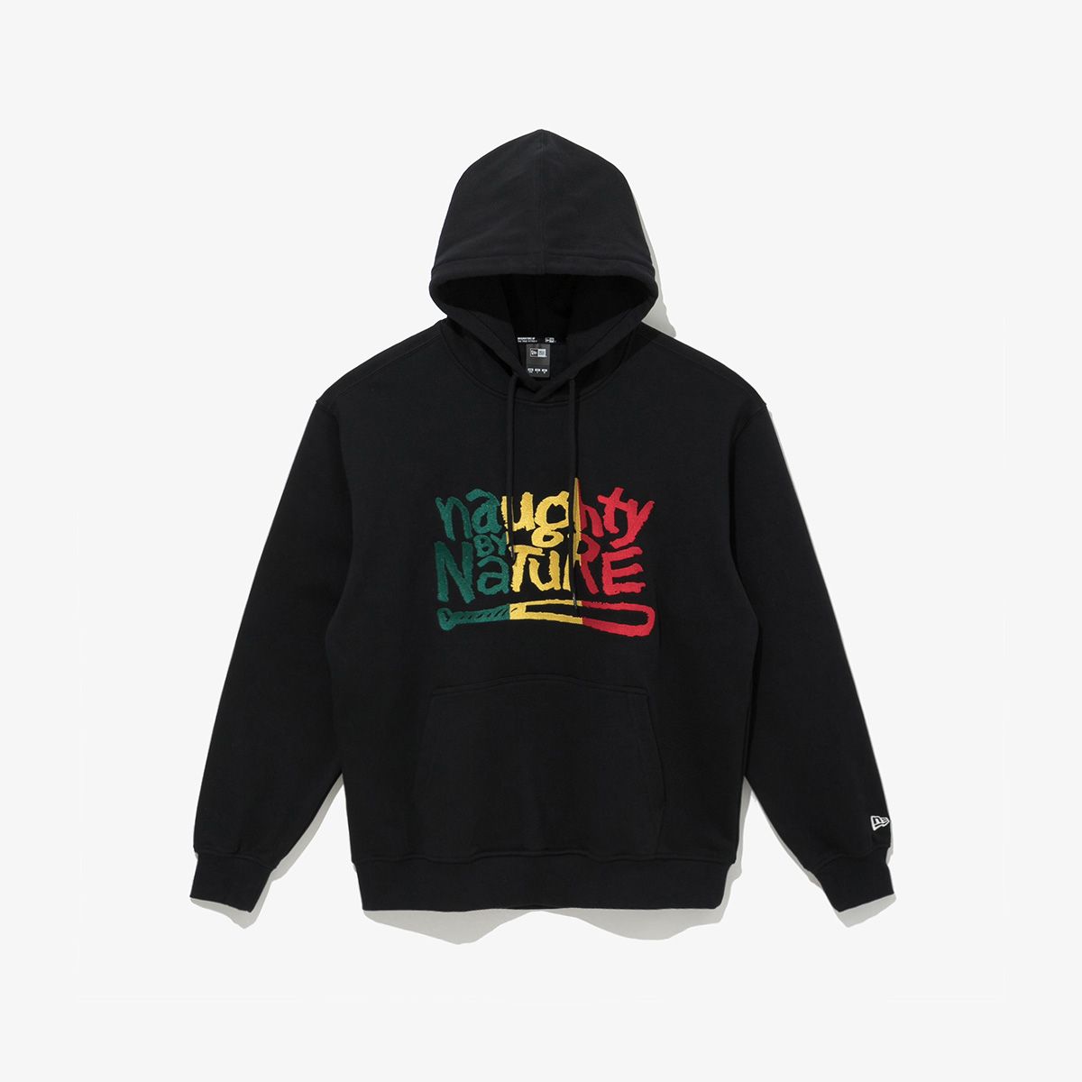 뉴에라(NEW ERA) NAUGHTY BY NATURE X  뉴에라 후드 블랙 14699085