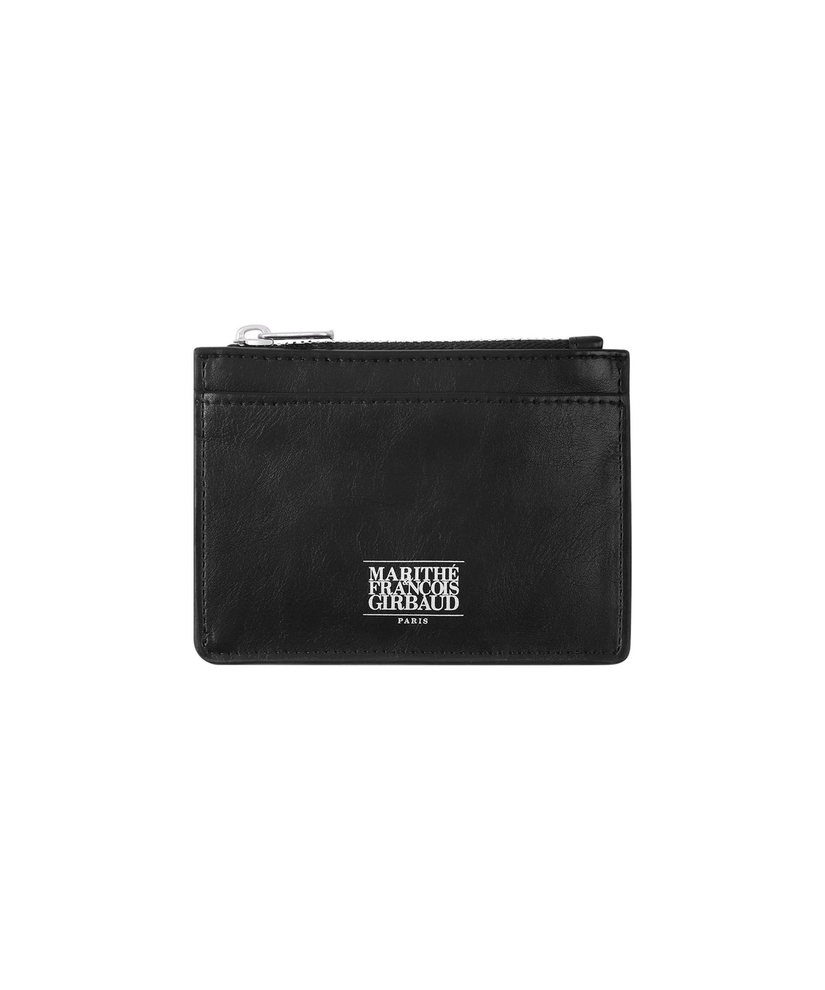 마리떼 프랑소와 저버(MARITHÉ + FRANҪOIS GIRBAUD) CLASSIC LOGO ZIP WALLET black