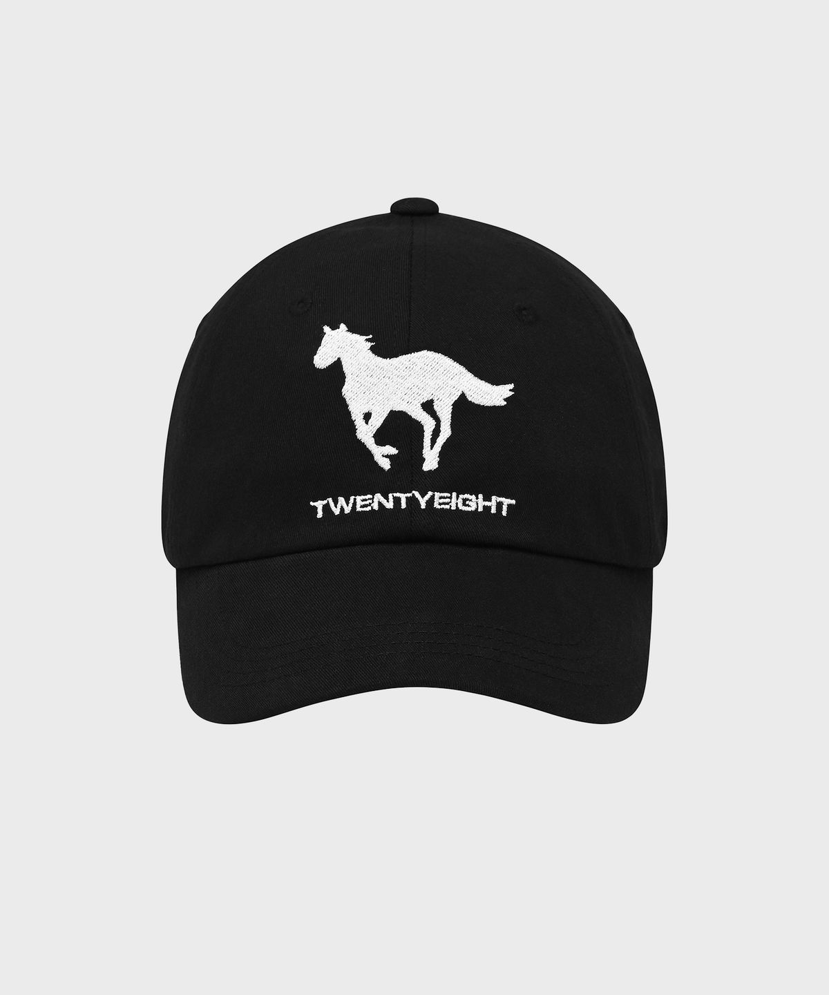 트웬티에잇(TWENTYEIGHT) Twenty Eight Horse cap [Black]