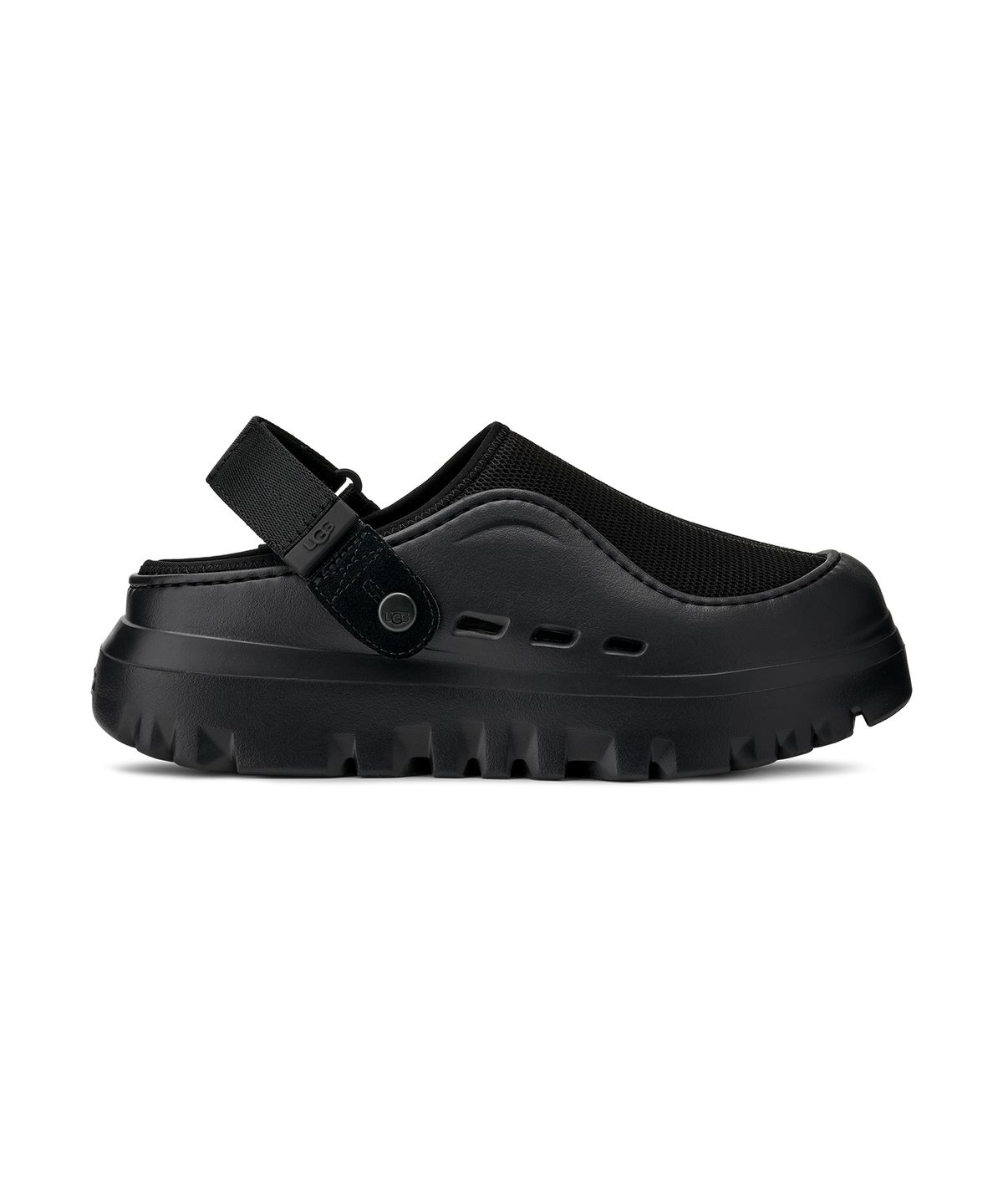 어그(UGG) [UNISEX] 메쉬 하이브리드 슬리퍼 (피크모드) - 블랙 / 1166912-BLK