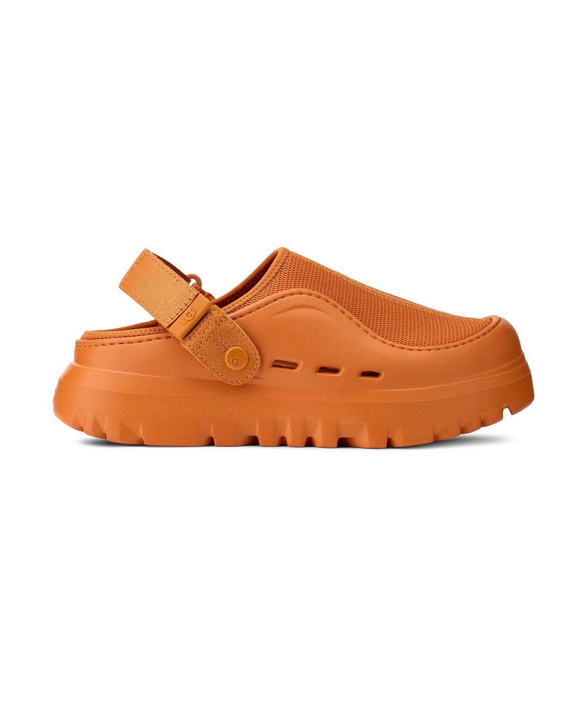 어그(UGG) [MEN] 메쉬 하이브리드 슬리퍼 (피크모드) - 다크 애프리콧 / 1166912-DCT