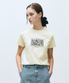 W CLASSIC LOGO TEE cream