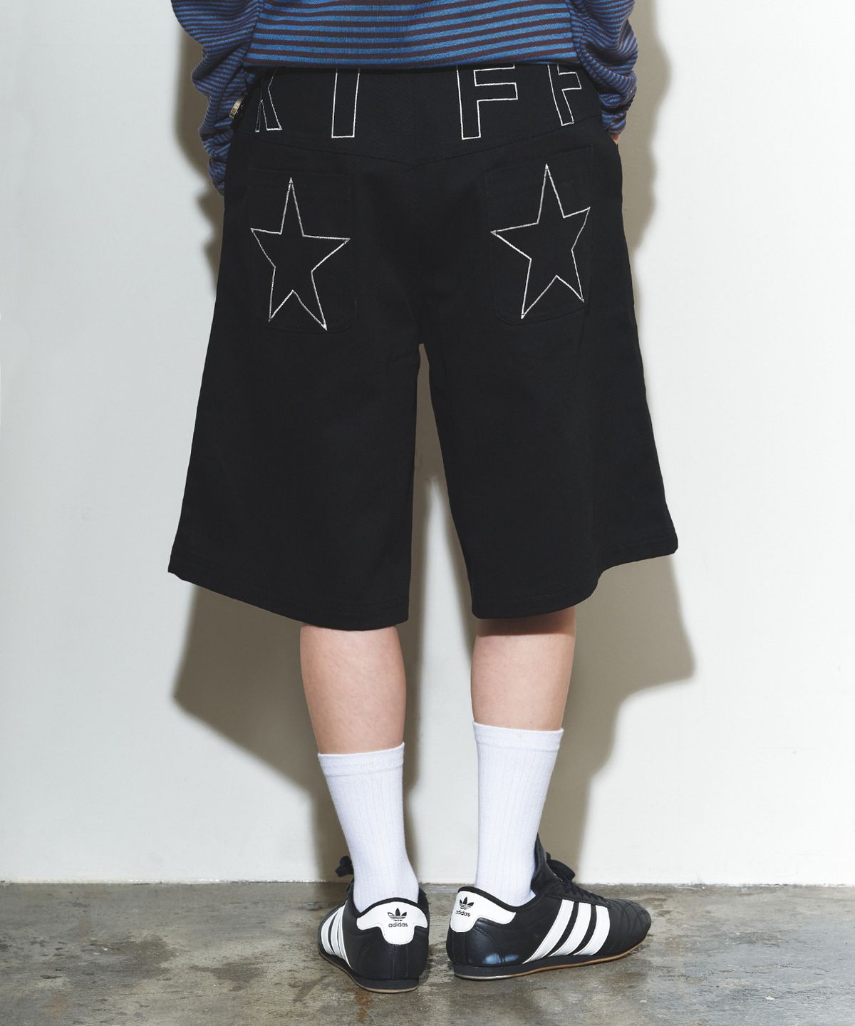 카이파이(KAIFAI) 키프 스타 버뮤다 팬츠 (블랙) K25QC690