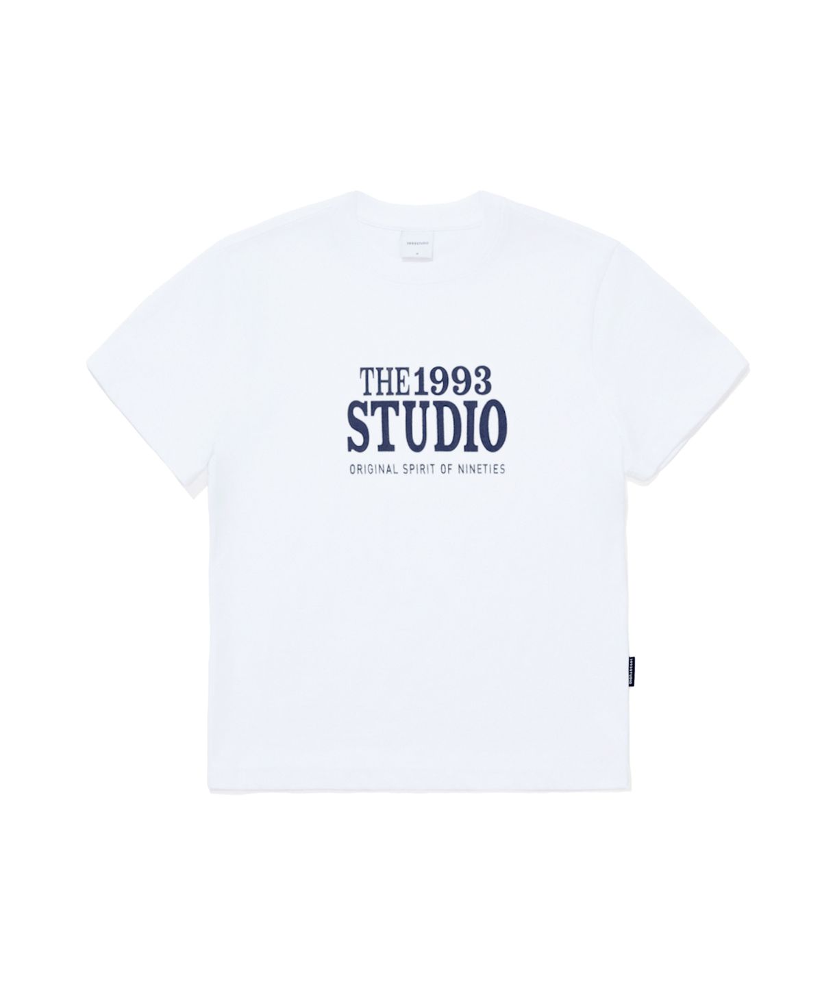 1993스튜디오(1993STUDIO) 스튜디오 우먼 레귤러핏 티셔츠_화이트