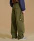 멜로우 벌룬 코튼팬츠 카키 JNLP7782